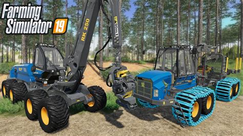 Rottne Dlc First Look And Equipment Tour Farming Simulator 19 Youtube