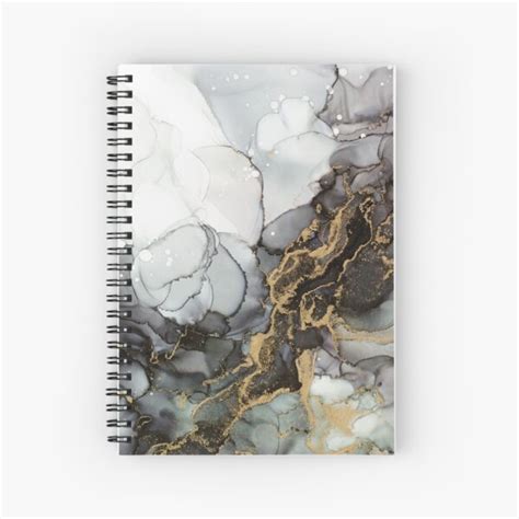 Marble Spiral Notebooks Redbubble