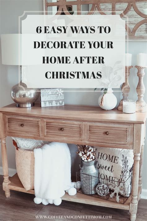 6 Easy Ways To Transition To Winter Decor After Christmas January