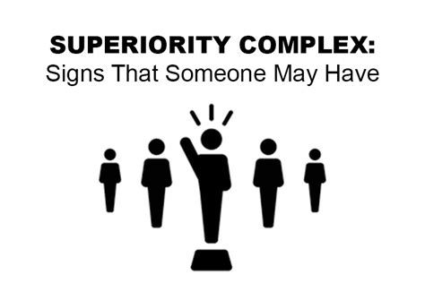 Superiority Complex Signs That Someone May Have