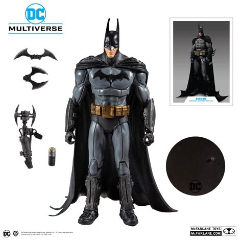 Batman Arkham Asylum Figurine Batman Dc Multiverse Mcfarlane Toys 18 Cm