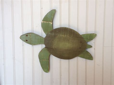 Green Sea Turtle Wall Hanging Wood Wall Art Great For Any