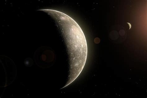 Artwork Of Jovian Moon Callisto Photograph By Mark Garlickscience