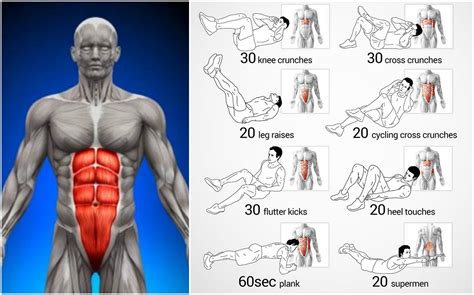 Fastest Six Pack Abs Exercise Routines Abs Workout Gym Abs Workout