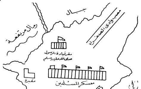 Battle Of Badr Maps غزوة بدر Tasheel Tadrees