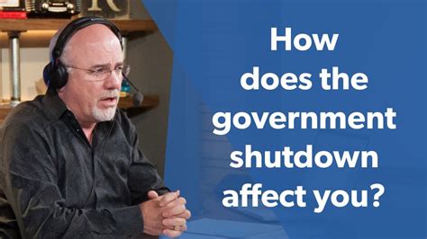 how does the government shutdown affect you youtube