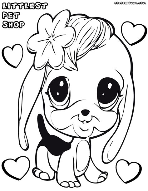 Littlest Pet Shop Coloring Pages Coloring Pages To Download And