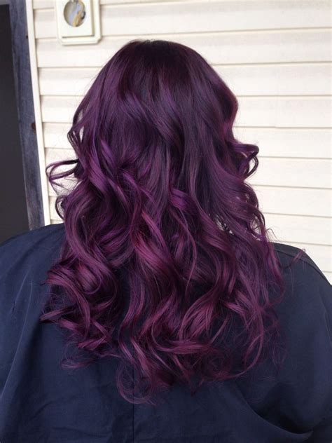 Violet Burgundy Hair Color Spefashion