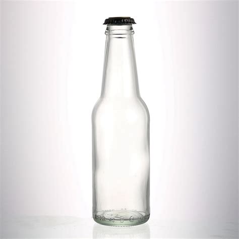 Factory Design Round Shape Cheap Price 250 Ml Clear Empty Glass Beer