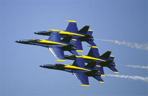 Blue Angels Aerial Acrobatics Flight Demonstrations And Navy Pilots