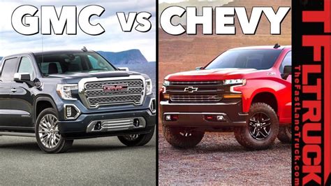11 Picture 2020 Gmc Vs Chevy The Chevrolet Silverado Hd And Its Sister