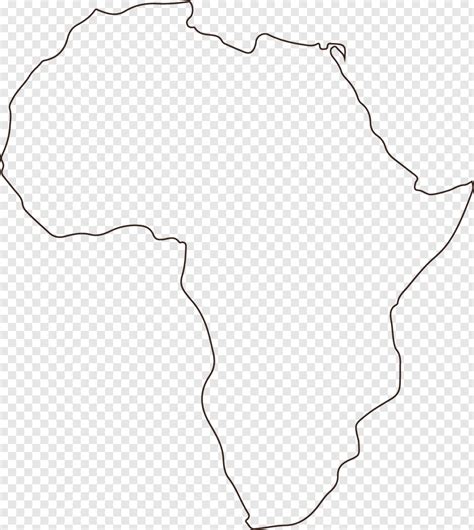 Africa Outline Png Drawing 1022x1144 27555616 Png Image Pngjoy