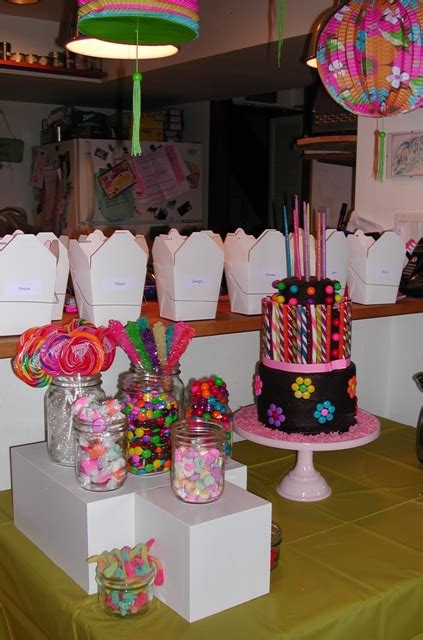 Candy party cake table | Another oldie, from my daughter's b… | Flickr