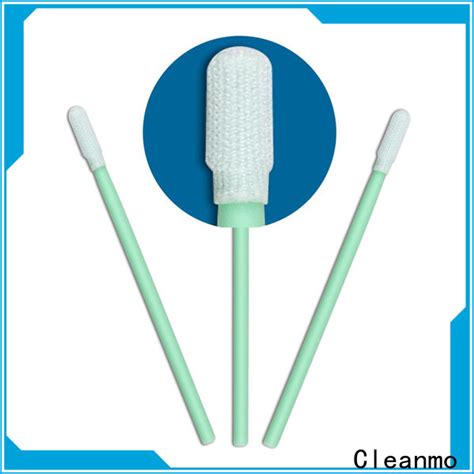 Safe Material Cleanroom Dacron Swabs Double Layer Knitted Polyester Factory For Printers Cleanmo