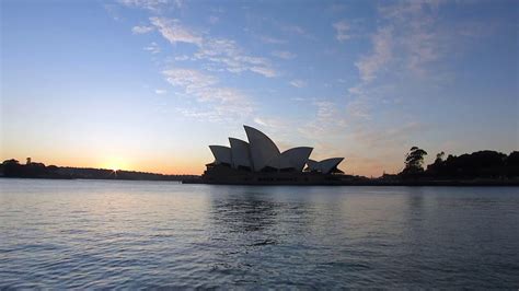 time lapse sunrise sydney opera house free hd stock footage youtube