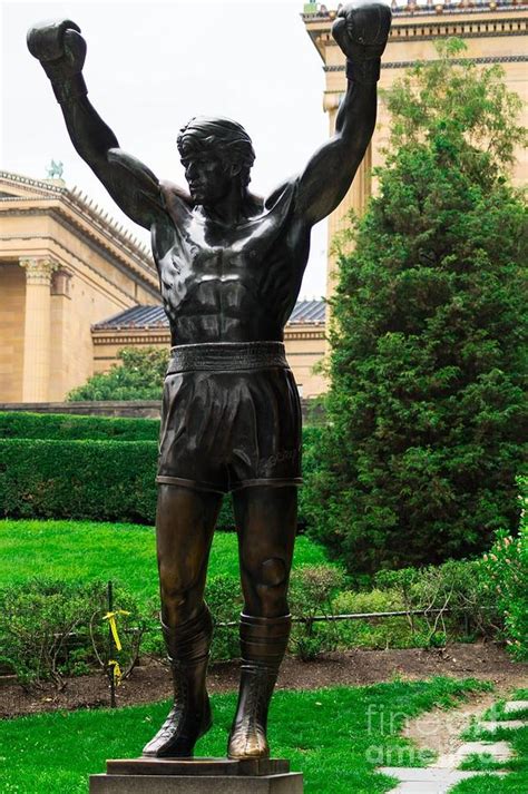 Statue Of Rocky Balboa Photograph By Chris Baboolal Fine Art America