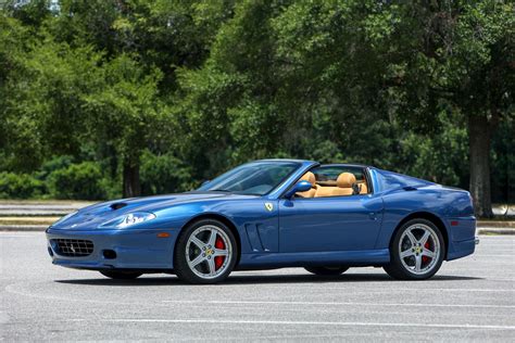 2005 ferrari 575m superamerica monterey jet center auction collector car auctions broad