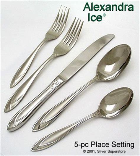 Its elegant flowing lines created by the simplicity. Alexandra Ice by Yamazaki - Stainless flatware for less