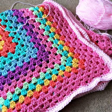 Fast And Free Baby Blanket Crochet Pattern Easy