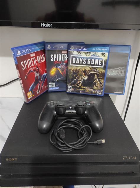 Ps4 Pro 1tb Video Gaming Video Game Consoles Playstation On Carousell