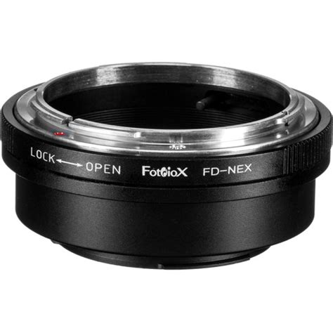 fotodiox mount adapter for canon fd fl mount lens to sony