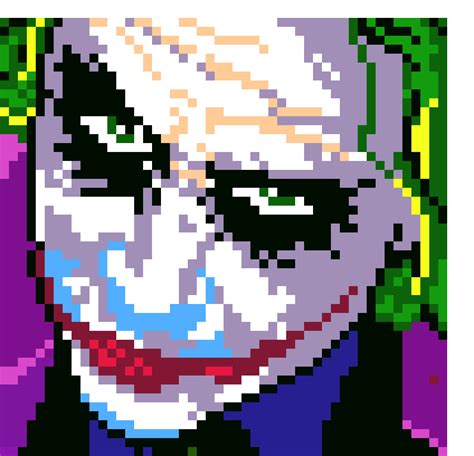 Joker Pixel Art Maker