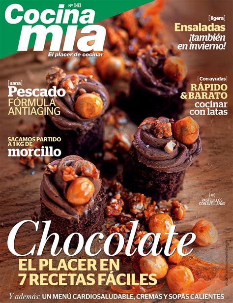 Pronto podrás conseguir una piel tersa e hidratada como la de. Revista #COCINAMÍA 141. #Chocolate, el placer en 7 # ...