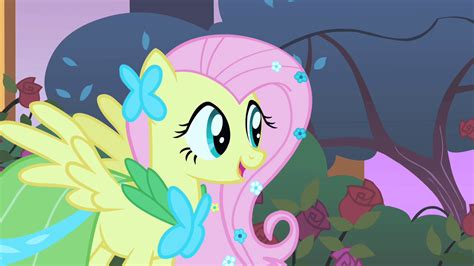 Image Fluttershy Elated To Hear A Meadowlark S1e26png My Little