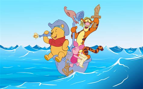 Tigger Piglet And Winnie The Pooh Looking For A Hidden Treasure Cartoon