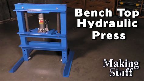 Diy Bench Top Hydraulic Press Youtube