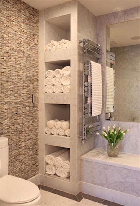 30 Stunning Bathroom Storage Shelves Organization Ideas