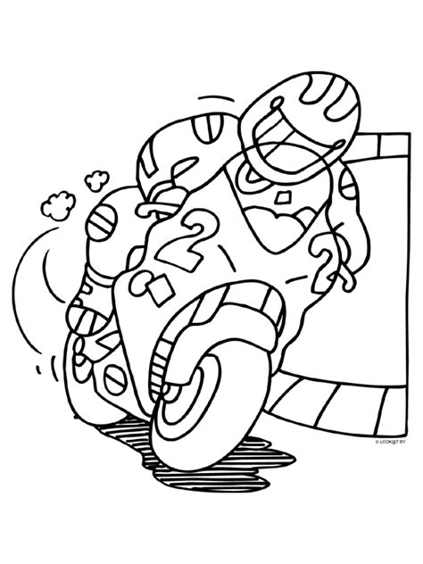 Motorcross Motorrijder Knutselpagina.nl knutselen, knutselen en