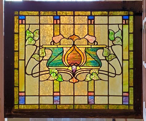 Stained Glass Art Nouveau