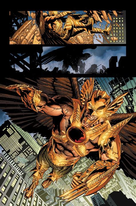 A Savage Summer Rob Liefeld Shares Joe Bennetts Awesome Savage Hawkman Interior Art More