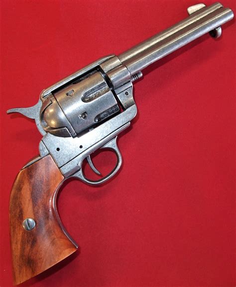 Denix Replica Gun 1873 Quick Draw Colt Peace Maker Revolver Pistol Jb