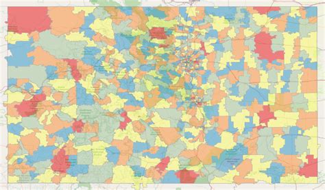Colorado Map By Zip Code Sexiz Pix