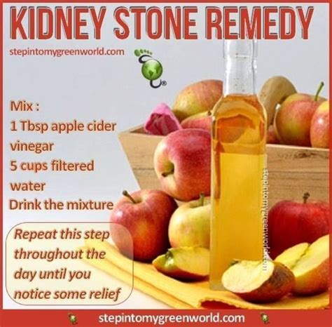 A Very Effective Home Remedy For Kidney Stones Kidney Stones Remedy