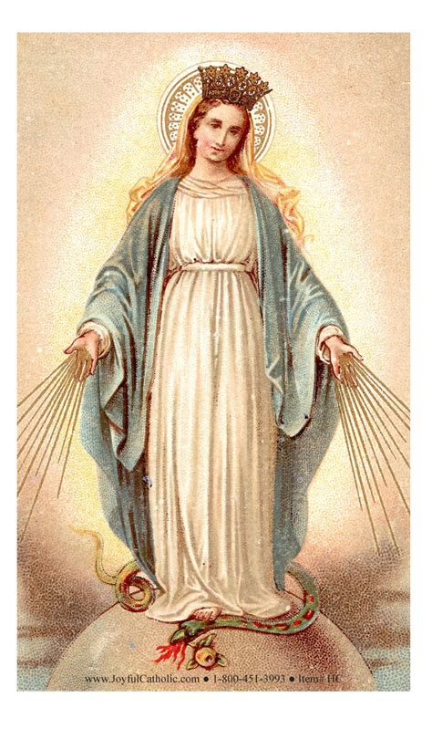 Our Lady Of Grace Holy Card Holy Cards