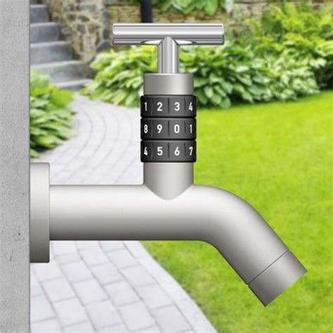 Locko Outdoor Water Tap With Lock Spicytec