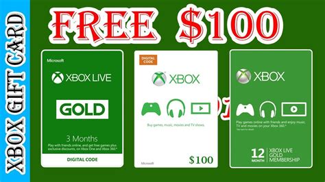 Free Xbox Live Codes - Get Free Xbox Gift Cards 2019 Last ...