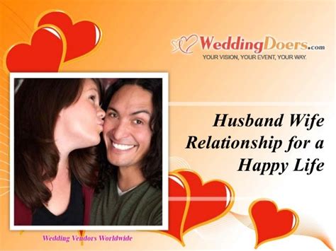 Husband Wife Relationship For A Happy Life