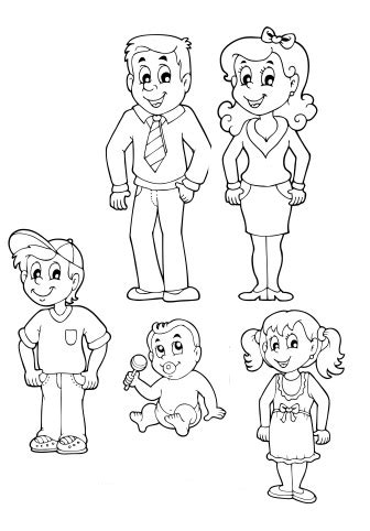 Ausmalbilder familie zum thema menschen zum ausdrucken und ausmalen. Ausmalbilder Familie Zum Ausdrucken