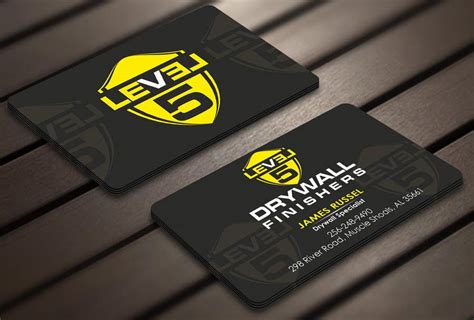 Design Some Business Cards For Drywall Company Freelancer