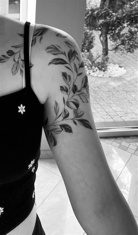 Tattoo Vine Tattoos Shoulder Tattoos For Women Earthy Tattoos
