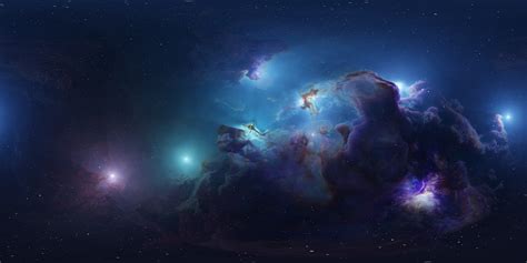 430167 4k Nebula Colorful Tim Barton Artstation Digital Art
