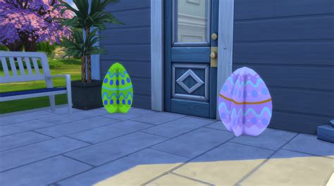 Moderncrafter The Sims 4 Easter Egg Sculpture ~ Emily Cc Finds