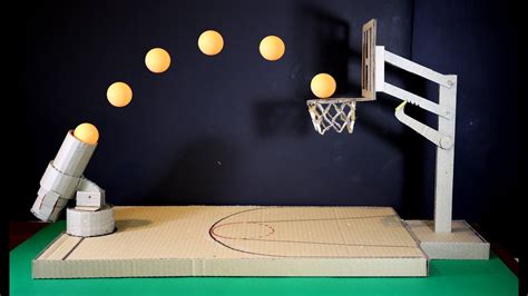 Lxg247 How To Make A Basketball Game Using Cardboard Youtube