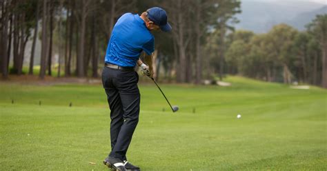 You can play with an open or closed face throughout the swing, but you better know how. Golf tip: Weight transfer important for proper golf swing