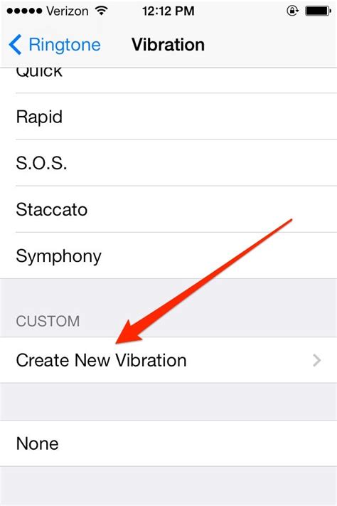 Create Custom Vibration Patterns In IOS 7 Business Insider