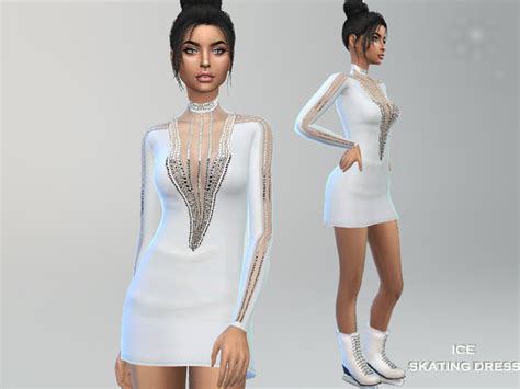 The Sims Resource Ice Skating Dress